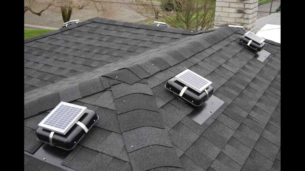 Attic Solar Fan
