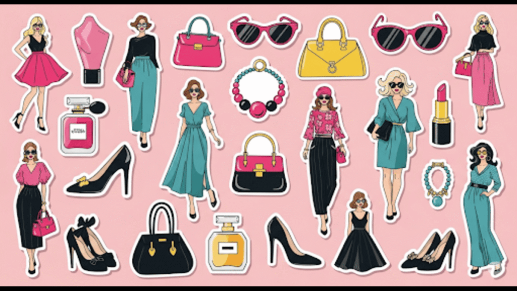 Icon Fashionista Stickers