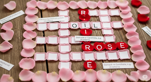 rose oil crossword​